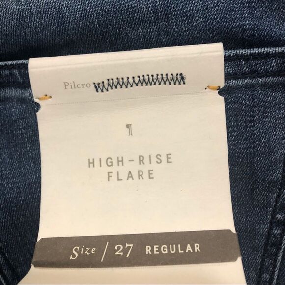 NWT Pilcro Of The Letterpress Flare Size 27 Jeans - Picture 6 of 8